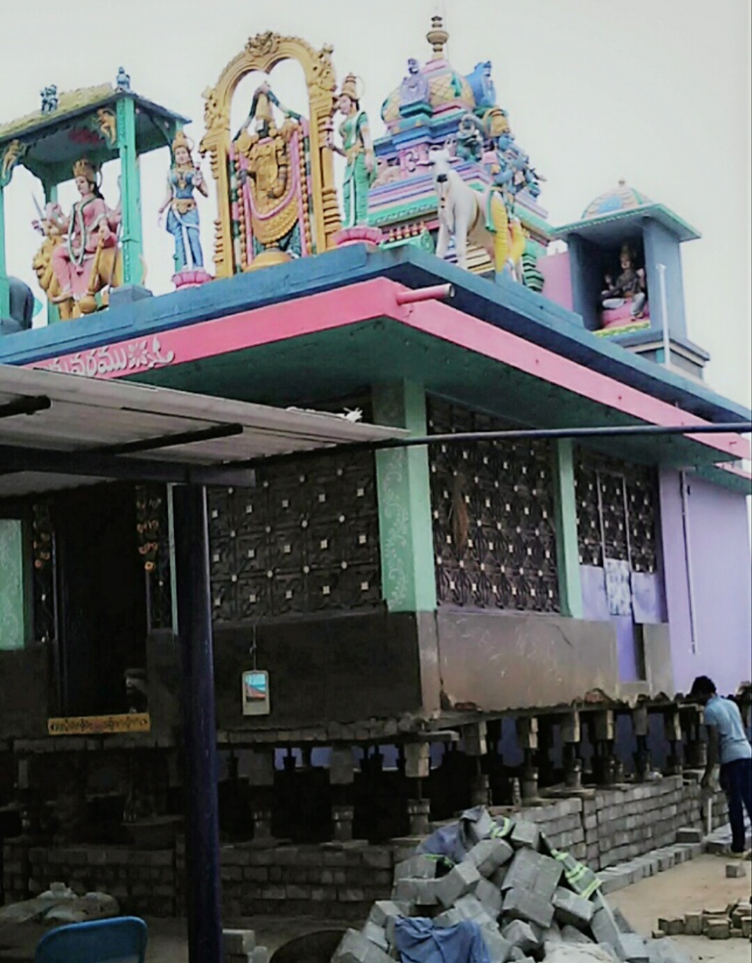OBL house lifting project photo
